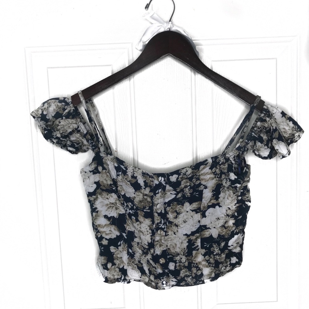 Floral Crop Top